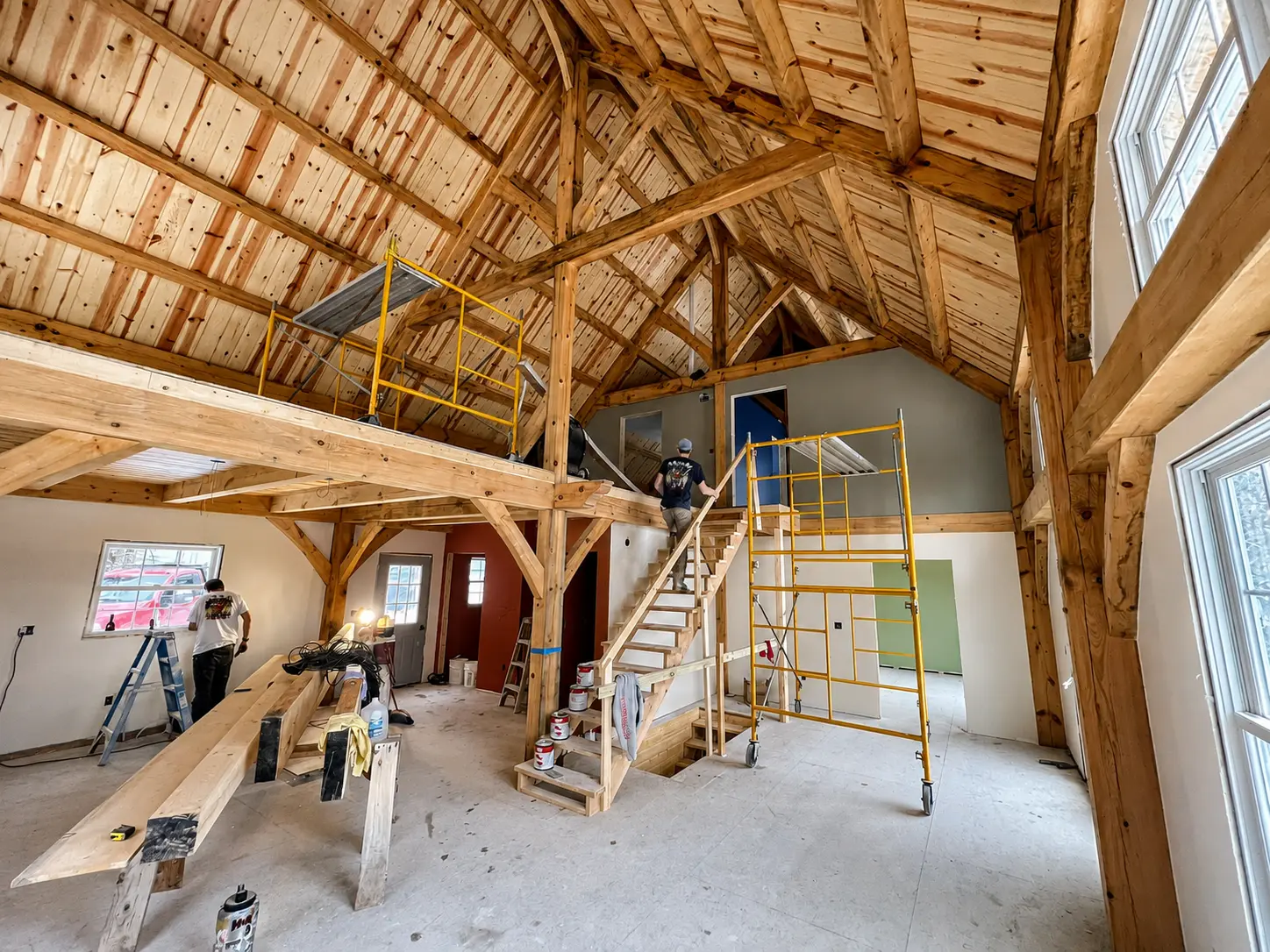 Camp or cabin conversion to four-season living space